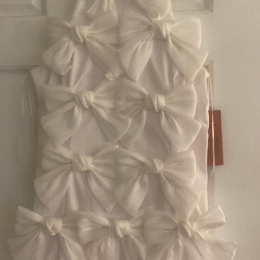 NWT BHLDN Sleeveless Allover Bow Mini Dress - Size Large - Picture 6 of 9